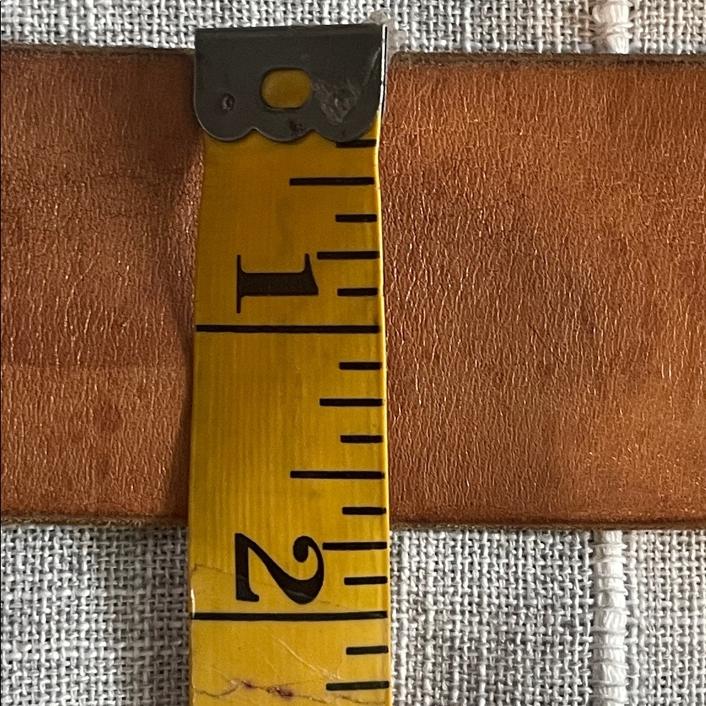 Miss Sixty Vintage Leather Italy Chunky Belt Buckle Sz M - Picture 12 of 13